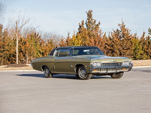 Preview wallpaper chevrolet, impala ss, 1968, coupe, side view