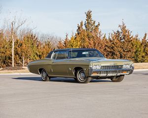 Preview wallpaper chevrolet, impala ss, 1968, coupe, side view