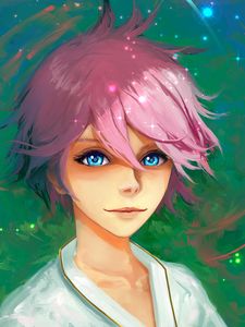 Preview wallpaper child, art, face, cute