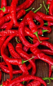 Preview wallpaper chili pepper, pepper, red, hot