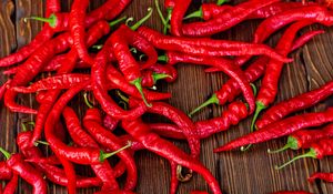 Preview wallpaper chili pepper, pepper, red, hot