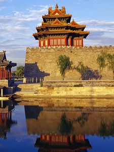 Preview wallpaper china, building, water, architecture, design