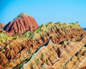 Preview wallpaper china, zhangye, danxia, mountains