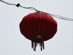 Preview wallpaper chinese lantern, lantern, red, garland, decoration