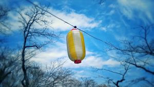 Preview wallpaper chinese lantern, sky, branches