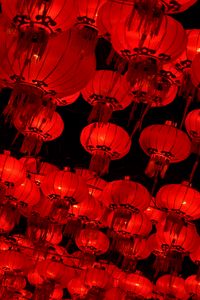 Preview wallpaper chinese lanterns, lanterns, red