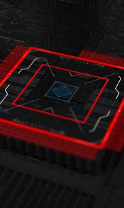 Preview wallpaper chip, processor, circuit, 3d