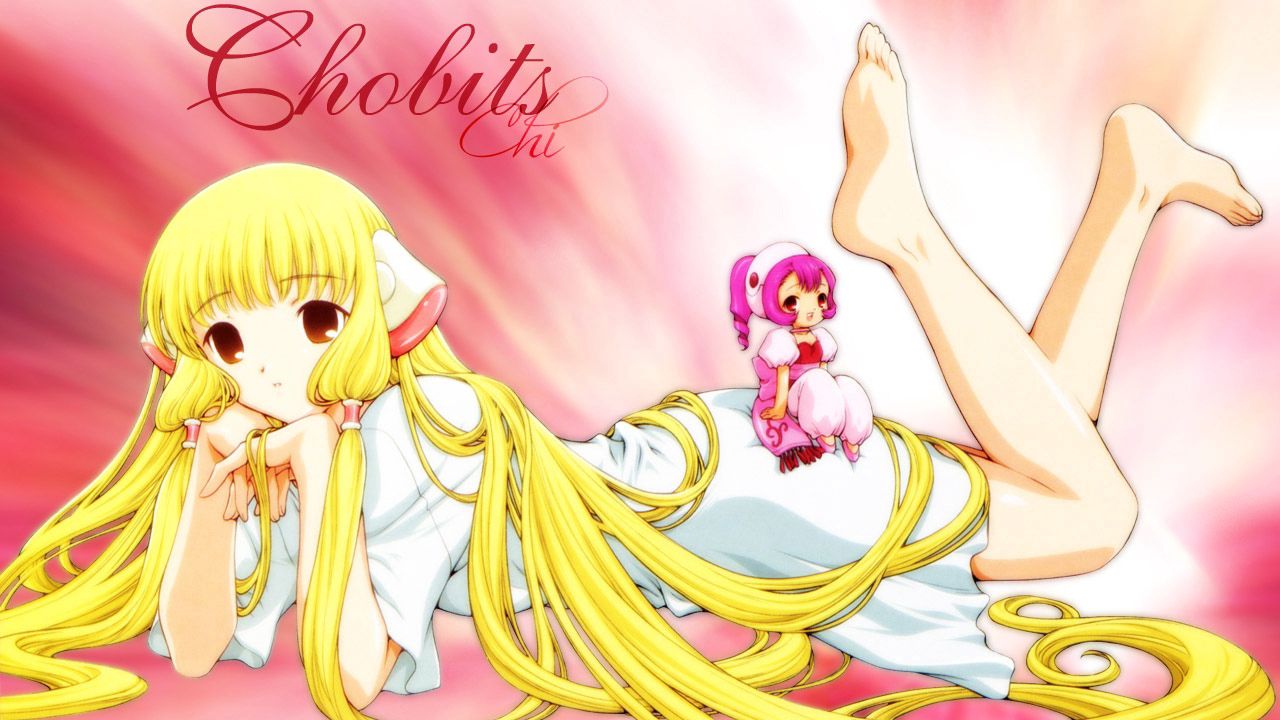 Wallpaper chobits, girl, blond, pose, legs