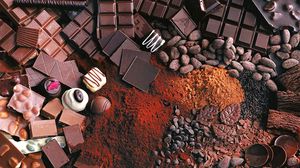 Preview wallpaper chocolate, allsorts, sweet, nuts, cocoa
