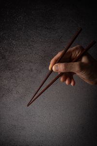 Preview wallpaper chopsticks, hand, fingers
