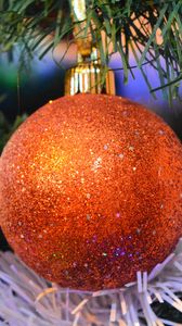 Preview wallpaper christmas ball, decoration, new year
