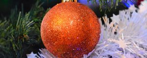 Preview wallpaper christmas ball, decoration, new year