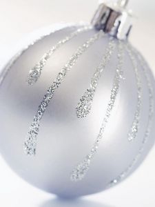 Preview wallpaper christmas decorations, ball, glitter, close-up