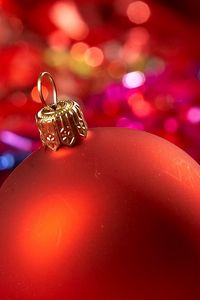 Preview wallpaper christmas decorations, balloon, blue, close-up