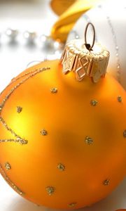 Preview wallpaper christmas decorations, balloons, glitter, ornaments, close-up, attributes
