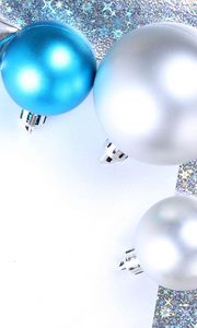 Preview wallpaper christmas decorations, balloons, stars, paper