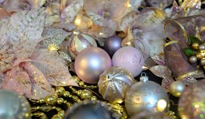 Preview wallpaper christmas decorations, balls, decoration