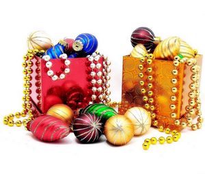 Preview wallpaper christmas decorations, diversity, jewelry boxes