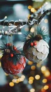 Preview wallpaper christmas decorations, new year, christmas, decoration, glare