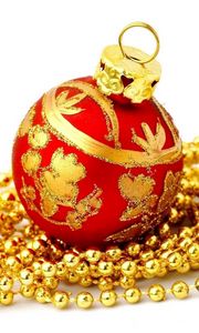 Preview wallpaper christmas decorations, orb, decoration, holiday
