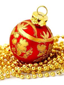 Preview wallpaper christmas decorations, orb, decoration, holiday