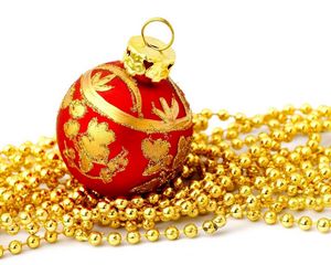 Preview wallpaper christmas decorations, orb, decoration, holiday