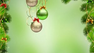 Preview wallpaper christmas ornament, new year, christmas, balls