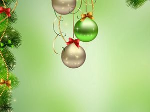 Preview wallpaper christmas ornament, new year, christmas, balls