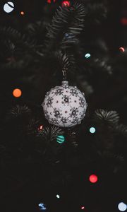 Preview wallpaper christmas toy, christmas, new year, ball, tree, decoration