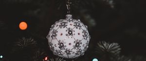 Preview wallpaper christmas toy, christmas, new year, ball, tree, decoration