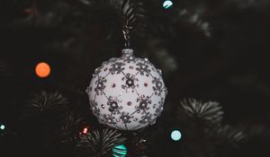 Preview wallpaper christmas toy, christmas, new year, ball, tree, decoration