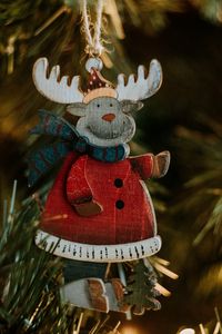 Preview wallpaper christmas toy, deer, decoration, new year, christmas