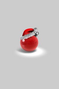 Preview wallpaper christmas toys, ball, hat, red, attributes, holiday, christmas