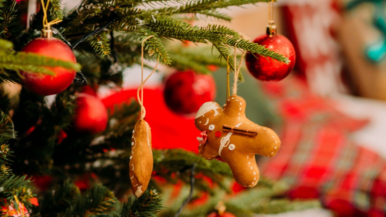 Wallpaper christmas tree, decoration, christmas, new year, holidays