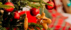 Preview wallpaper christmas tree, decoration, christmas, new year, holidays