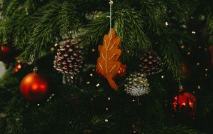 Preview wallpaper christmas tree, decoration, new year, christmas, holiday