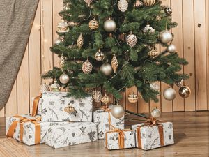 Preview wallpaper christmas tree, gifts, boxes, decorations, new year, christmas