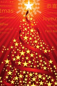 Preview wallpaper christmas tree, new year, christmas, light