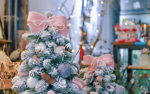 Preview wallpaper christmas tree, new year, decorations, christmas