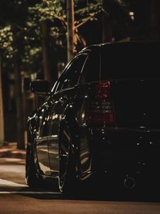 Preview wallpaper chrysler 300c, car, black