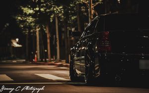 Preview wallpaper chrysler 300c, car, black