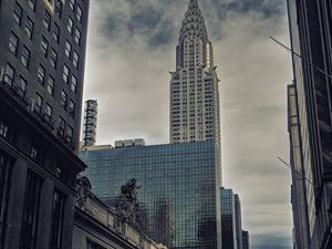 Preview wallpaper chrysler building, skyscraper, new york, usa