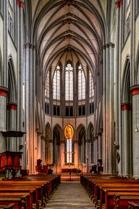 Preview wallpaper church, architecture, cathedral, altar, columns
