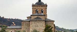 Preview wallpaper church, building, architecture, trees, spain