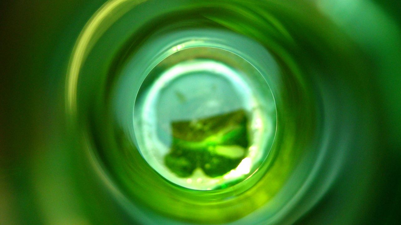 Wallpaper circle, background, blur, green