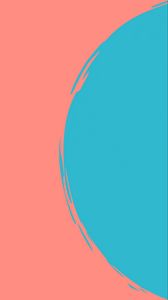 Preview wallpaper circle, blue, pink, abstraction