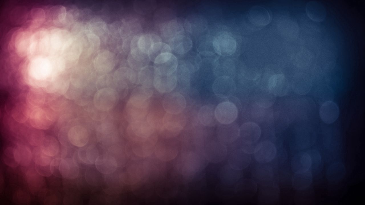 Wallpaper circle, blur, glare