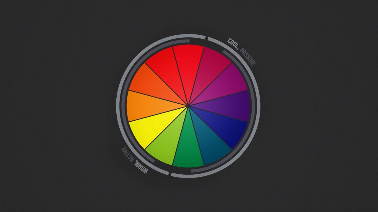 Wallpaper circle, color, color circle