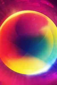 Preview wallpaper circle, colorful, shape
