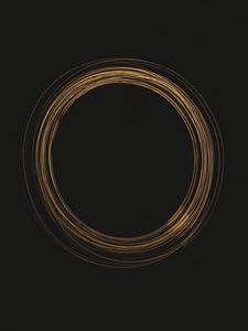 Preview wallpaper circle, glow, dark